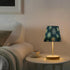 Kcldeci Snowflakes Blue Bedside Table Lamp for Bedroom Farmhouse Lamps for Living Room Night Light for End Table