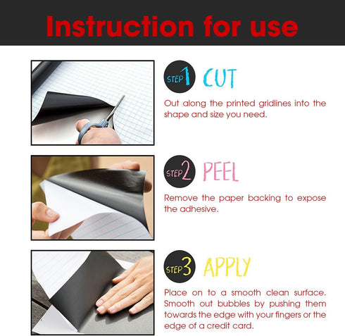 LeeLoon Chalkboard Contact Paper, Self-Adhesive Removable Blackboard Wallpaper for School, Office, Home, Art, 17.7" x