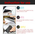 LeeLoon Chalkboard Contact Paper, Self-Adhesive Removable Blackboard Wallpaper for School, Office, Home, Art, 17.7" x