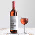 Funny Mother's Day Custom Wine Label & Card - Mom Inspired Bottle Decal & Greeting Card from Her Favorite Child