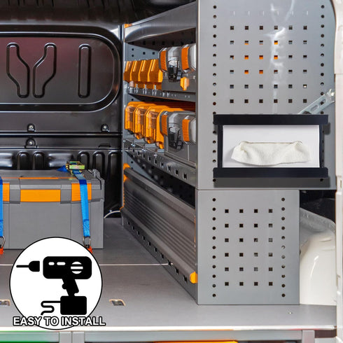 2 Commercial Lounsweer Pcs Magnetic Gloves Dispenser Holders Wall Mount Boxes of Gloves Quality Towels Wipes Paper