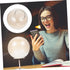 1pc Angoily Glass Lampshade Accessories Nightstand Cover Lace Lamp Shade Dust Cover Lampshade Home Decor