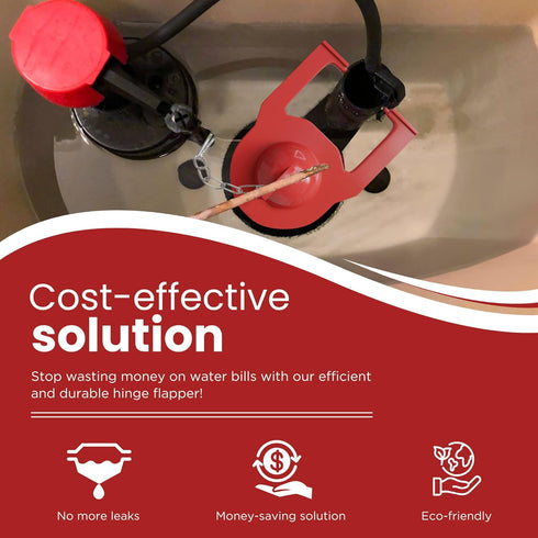 Hinge Toilet Flapper Replacement for Kohler Models Solution for Leak & Water Waste