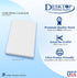 Extra Heavy Duty 130lb Cover Cardstock - 8" x 10" Bright White, 350gsm 17pt Thick Paper for Printers (15 Pack)