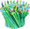 Tinlade 200 Pcs Cactus Shaped Gel Pens - Cute 0.5mm Black Ink Cacti Pens for Office, School Supplies, Prize Student