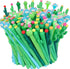 Tinlade 200 Pcs Cactus Shaped Gel Pens - Cute 0.5mm Black Ink Cacti Pens for Office, School Supplies, Prize Student