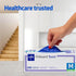 Medline FitGuard Powder-Free Nitrile Exam Gloves, Dark Blue, Size Small, Box of 250
