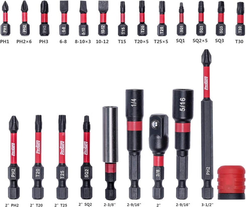 47pc Set Protorq Impact Drive Bit