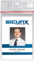 Baumgartens Sicurix Sealable ID Badge Holders (BAU47840) - Pack of 50