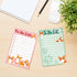 Geyee 4 Pcs Welsh Corgi to Do List Sticky Notes, Kawaii Dog Notepad with 50 Sheets/Pad for Corgi Lovers