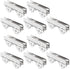 Angoily 10PCS Showcase Window Roller, Mini Sliding Door Rollers Replacement for Sliding Cabinet Door