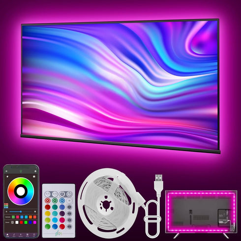Ledagic Led Lights for TV, 13.2ft TV Led Backlight 32-65 Inch, USB Led