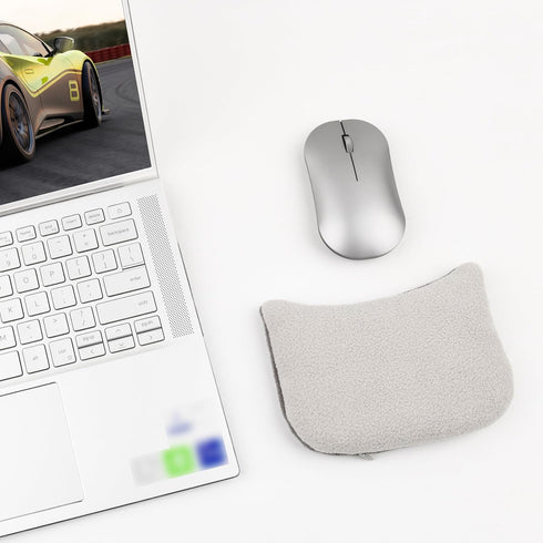Large Ergonomic Mouse Wrist Rest Bean Bag, Thicker Ergobeads Support for Computer, Laptop, PC Gaming, Pain Relief