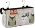 SyXIOP Cartoon Cute Owl Beige Bedside Caddy Table Cabinet Storage Organizer for Magazine, Tablet, Phone, Chocolate