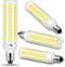 E11 Dimmable LED Bulb, 4 Pack - 100W Halogen Equivalent, 10W 1000LM Daylight White 6000K