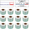 CAS Labels LST-8000 Thermal 12 Rolls - 12,000 Labels for CAS Printers, Easy Weigh LS-100