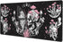 Skull Hippie Mushroom Moth Moon Gaming Mouse Pad XL, Large Extended Desk Pad, Long Nonslip Rubber Mat