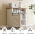 FLYVLIEG 3FT 2 Upgraded Mini Folding Sliding Barn Door Hardware Kit for Doors,Easy Install,Small Cabinet Barn Door