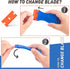 2 Pack 100Pcs DIYSELF Plastic Razor Blade Scraper, Extra Plastic Razor Blades Refills, Plastic Scraper Tool, Razor
