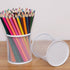 Pen Holder Mesh Pencil Holder, Metal Cup Organizer for Desk Office, White, 4 Pack