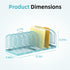 9-Section SUPEASY File Organizer Mesh Desk Organizer, Upright File Organizer Desktop Organizer File Sorter, File Folder