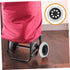 2pcs Veemoon Rolling Cart Wheel Replacement Plastic Laundry Cart Wheels for Shopping Trolley