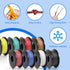 28 50ft 8 28 AWG Stranded Wire Spool, Each in Colors - Silicone Electrical Tinned Copper Wire, Gauge Flexible Hook Up