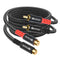 Devinal RCA Female to Male Extension Cable - Premium Audio Extender Cord