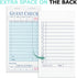 6 Pack 300 XKDOUS Light Blue Server Books, Server Note Pads, Guest Check Books for Servers, Waitress Notepads