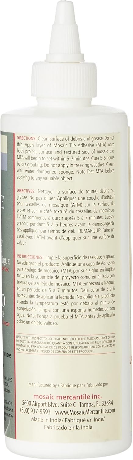 Mosaic Mercantile ADH-8 Adhesive, 8-Ounce