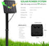 2 Pack 100 LED Solar Green String Lights, 33ft Solar Halloween Lights, 8 Modes Waterproof for Party Decor