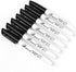 Black Low-Odor Dry Erase Markers, 150 Count, Chisel Tip for Whiteboards and Glass