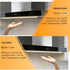 28 Inches 6.6W 4200K 1296lumen Dimmable, Counter Closet, Hand Wave LED Ribbon Lights with Memory, Plug and Play, Under