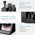 KINGFOM PU Leather Desk Organizer with Wireless Charging Station, 10W Charger for iPhone 14/14 Pro/13/12/Samsung Galaxy