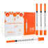 1ml Syringe with 30Ga 1/2in Needle, Individually Wrapped, Pack of 100 for Medical Use