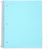 Mintra Office Durable Spiral Notebooks, 1 Subject, (Teal, Wide Ruled 3 Pack), 100 Sheets, Poly Pocket, Moisture Resistant Cover, Strong Chipboard back, For School, Office, Business by Mintra Office