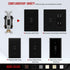 ENERLITES 30 Amp Double-Pole Toggle Light Switch, 30A 120/277V, Industrial Grade, UL Listed, Black