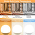 G25 Bulbs, Bulbs E26 2700K 60W Equivalent(5W), 500LM Non-dimmable,4Pack hansang LED Globe Light Bathroom Vanity Light