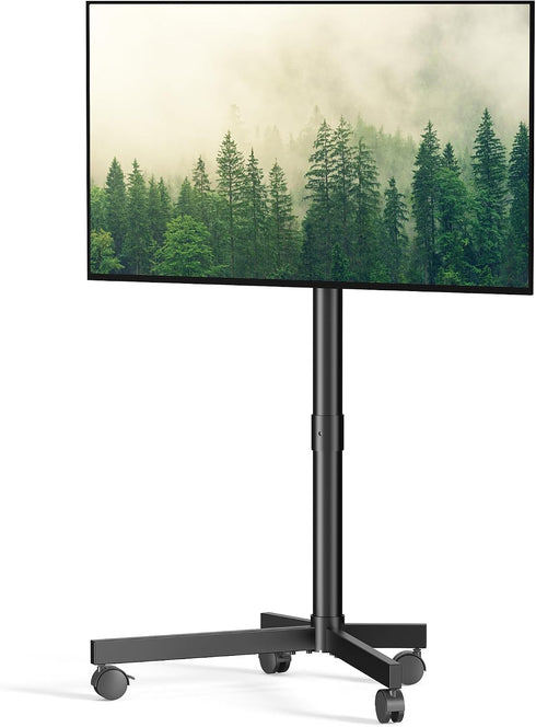 Xyndyx Mobile TV Cart Rolling TV Stand for 23-60 Inch LCD LED OLED