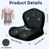 BANKQF Seat Cushion for Office Chair and Car, L-Shaped Ergonomic Car Seat Cushions, Memory Foam Chair Cushion, Lumbar
