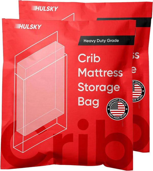 Hulsky Two Crib Mattress Storage Bags - Premium USA Made Quality - 4