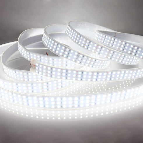 LEDENET 16.4Ft Super Bright Triple Row LED Strip Lights, Daylight White 6000K