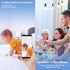 hansang E12 LED Ceiling Fan Light Bulbs, 6000K Cool Daylight, 6W 60W Equivalent, A15 Small Base, 600LM, 6 Pack
