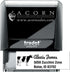 Customized Self-Inking Address Stamper with Endearing Cow Design, Ideal for Cheese Makers, Personalized Return Address