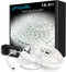 phopollo White LED Strip Lights, 16.4ft Dimmable 6500k Daylight White Led Light