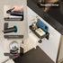 VOLDRA Toilet Paper Holder with Phone Shelf, Self-Adhesive or Screw-in Toilet Tissue Roll Holder Wall Mount, Rustproof