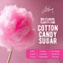 (2-Pack) 3 LBS The Candery Cotton Candy Floss Sugar Includes | Raspberry Blue and Strawberry | Plastic, Reusable Jars |