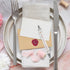 Whaline 24Pcs Retractable Ballpoint Pens for Bridal Shower, Wedding Games, Proposal Favors, Black Ink Floral Picture