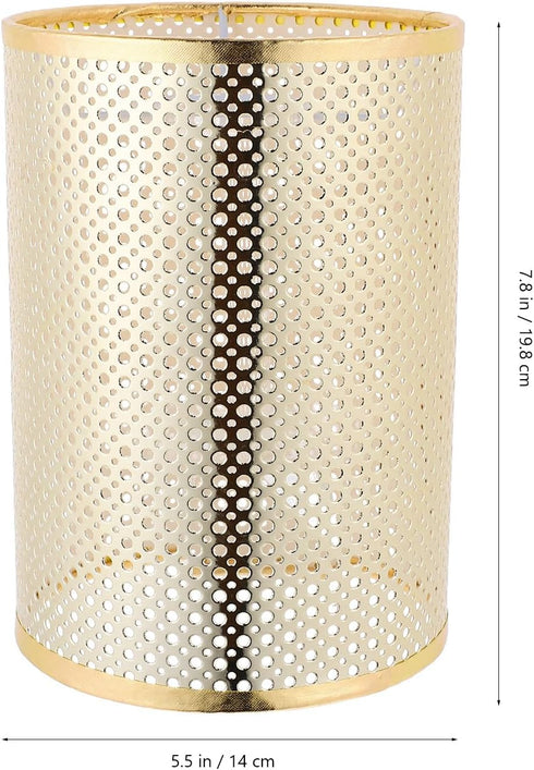 E27/e14 Uonlytech Rattan Lamp Shade Barrel Lampshade Lamp Cover Woven Lamp Shade Replacement Hanging Pendant Light