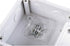 PVC Plastic Junction Conduit Box 6" x 6" x 3" with 3/4" & 1" Pre molded Holes by Co.